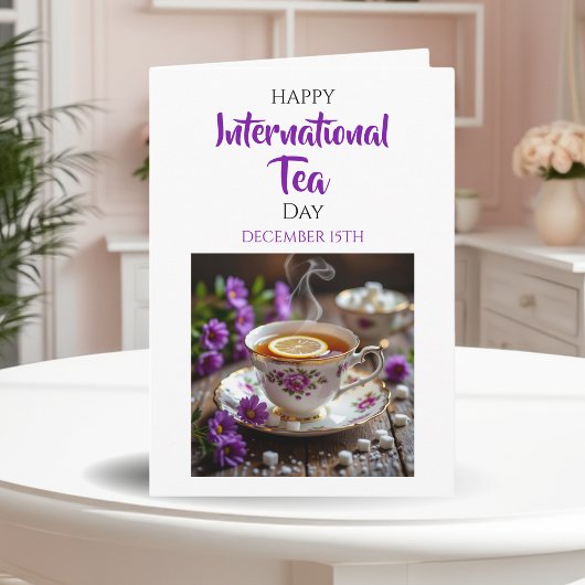 Happy International Tea Day | December 15th Kaart