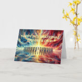 Happy International Woman Day Kaart (Gele Bloem)