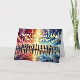 Happy International Woman Day Kaart
