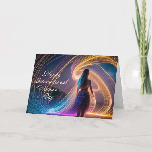 Happy International Woman Day Kaart (Voorkant)
