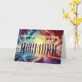 Happy International Woman Day Kaart (Gele Bloem)