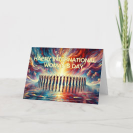 Happy International Woman Day Kaart