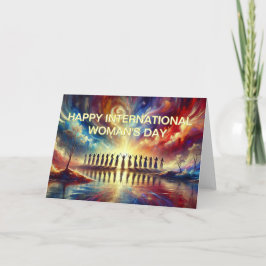 Happy International Woman Day Kaart