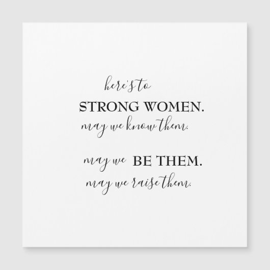 Happy International Women's Day Invitation Postca (Voorkant)