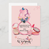 Happy International Women's Day Kaart (Voorkant / Achterkant)