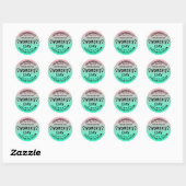Happy International Women's Day | March 8th Ronde Sticker (Vel)