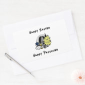 Happy Interreligieuze Pasen en Passover Rechthoekige Sticker (Envelop)