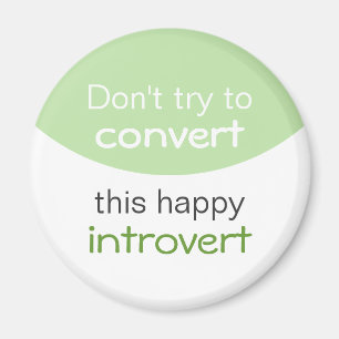 Happy Introvert Magneet