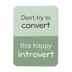 Happy Introvert Magneet