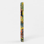 Happy iPhone Acrylhandbeschilderde cirkels Modern Case-Mate iPhone Case (Achterkant/rechts)