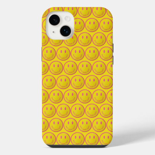 Happy iPhone Hoesje (Achterkant)