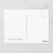 Happy Irish Day Briefkaart (Achterkant)