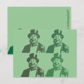 Happy Irish Fellow Briefkaart (Voorkant / Achterkant)