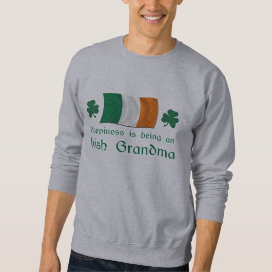 Happy Irish Grandma Trui (Voorkant)