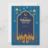 Happy Islamic New Year Card (Voorkant)