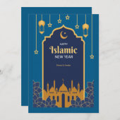 Happy Islamic New Year Card (Voorkant / Achterkant)