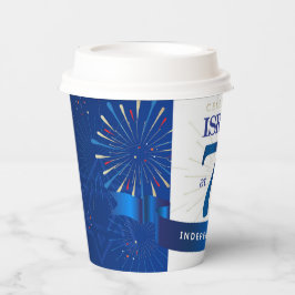 Happy Israel Independence Day 75 Blue Star David Papieren Bekers