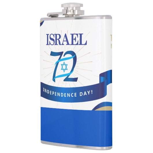 Happy Israel Independence Day Blue Star van David Heupfles (Links)