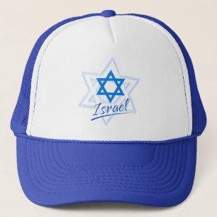 Happy Israel Independence Day Blue Star van David Trucker Pet