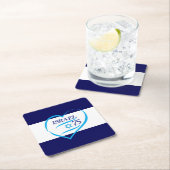 Happy Israel Independence Day Jubileum 75 Kartonnen Onderzetters (Insitu)