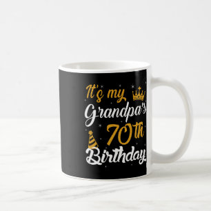Happy its My Grandpas 70th Birthday 1955 70 jaar Koffiemok