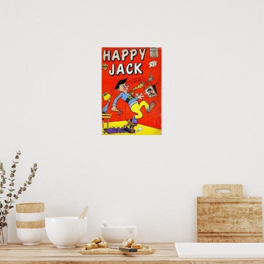 Happy Jack 01 Poster (Keuken)