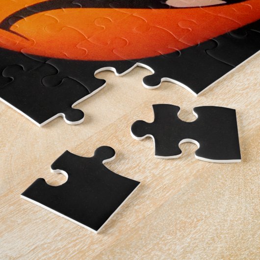 Happy Jack O’ Lantern Halloween Legpuzzel (Zijkant)