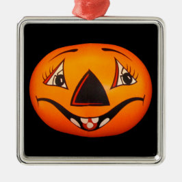 Happy Jack O’ Lantern Halloween Metalen Ornament