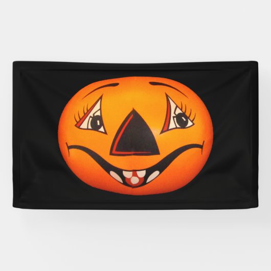 Happy Jack O’ Lantern Halloween Spandoek (Horizontaal)
