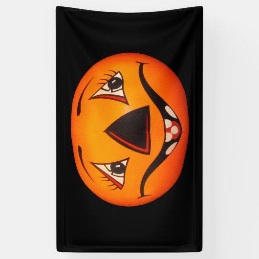 Happy Jack O’ Lantern Halloween Spandoek (Verticaal)