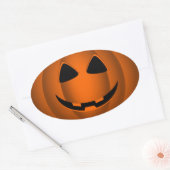 Happy Jack o' Lantern Halloween Sticker (Envelop)