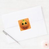 Happy Jack o' Lantern Halloween Sticker (Envelop)