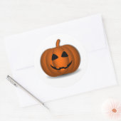 Happy Jack o' Lantern Halloween Sticker (Envelop)