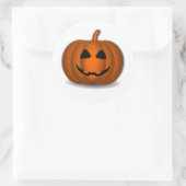 Happy Jack o' Lantern Halloween Sticker (Tas)