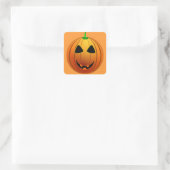 Happy Jack o' Lantern Halloween Sticker (Tas)