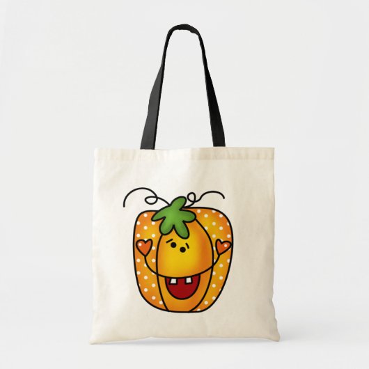 Happy Jack O Lantern Tshirts en Gifts Tote Bag (Voorkant)