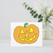 Happy Jack O'Lantern Briefkaart (Staand voorkant)