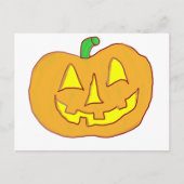 Happy Jack O'Lantern Briefkaart (Voorkant)