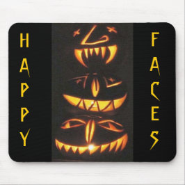 Happy Jack o'Lantern Faces Muismat
