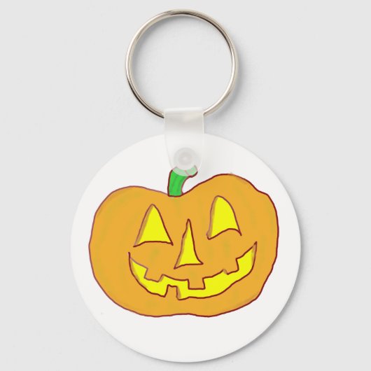 Happy Jack O'Lantern Sleutelhanger (Voorkant)