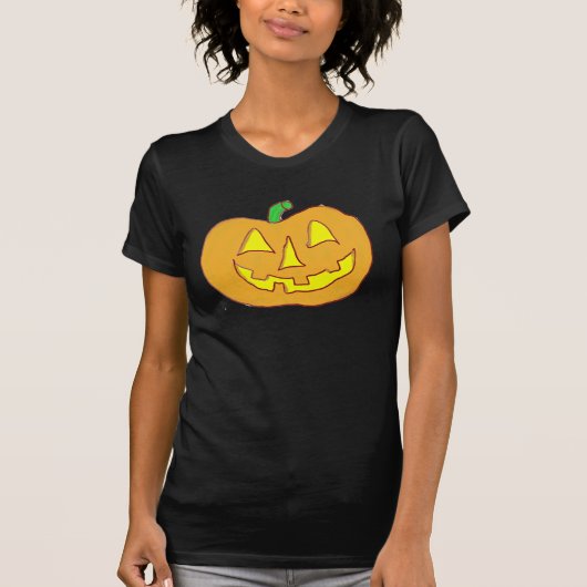 Happy Jack O'Lantern T-shirt (Voorkant)