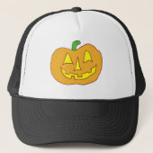 Happy Jack O'Lantern Trucker Pet (Voorkant)