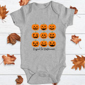 Happy Jack O'Lanterns Romper
