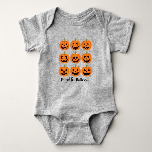 Happy Jack O'Lanterns Romper (Voorkant)