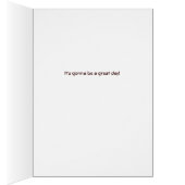 Happy Jack Russell Terrier Wenskaart (Binnen (Rechts))