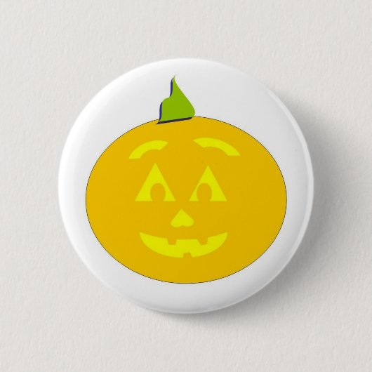 Happy Jackolantern Halloween Button (Voorkant)