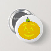 Happy Jackolantern Halloween Button (Voorkant /achterkant)