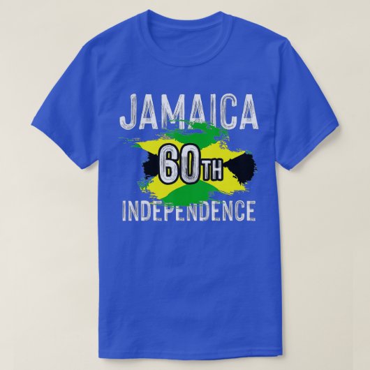 Happy Jamaica 60th Independence Day Costume Jamaic T-shirt (Design voorkant)