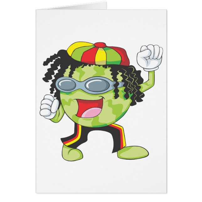 Happy Jamaican Watermelon Dancing (Voorkant)