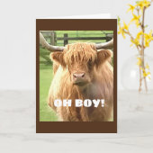 HAPPY ***JANUARI *** ZELDDAAG VOOR U! KAART (Gele Bloem)